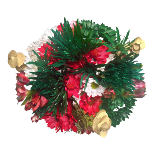 CHRISTMAS FRESH FLOWERS - JOLLY - HALLMARK