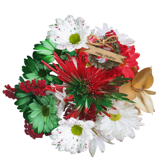 CHRISTMAS FRESH FLOWERS - FROSTEN FOREST -  HALLMARK