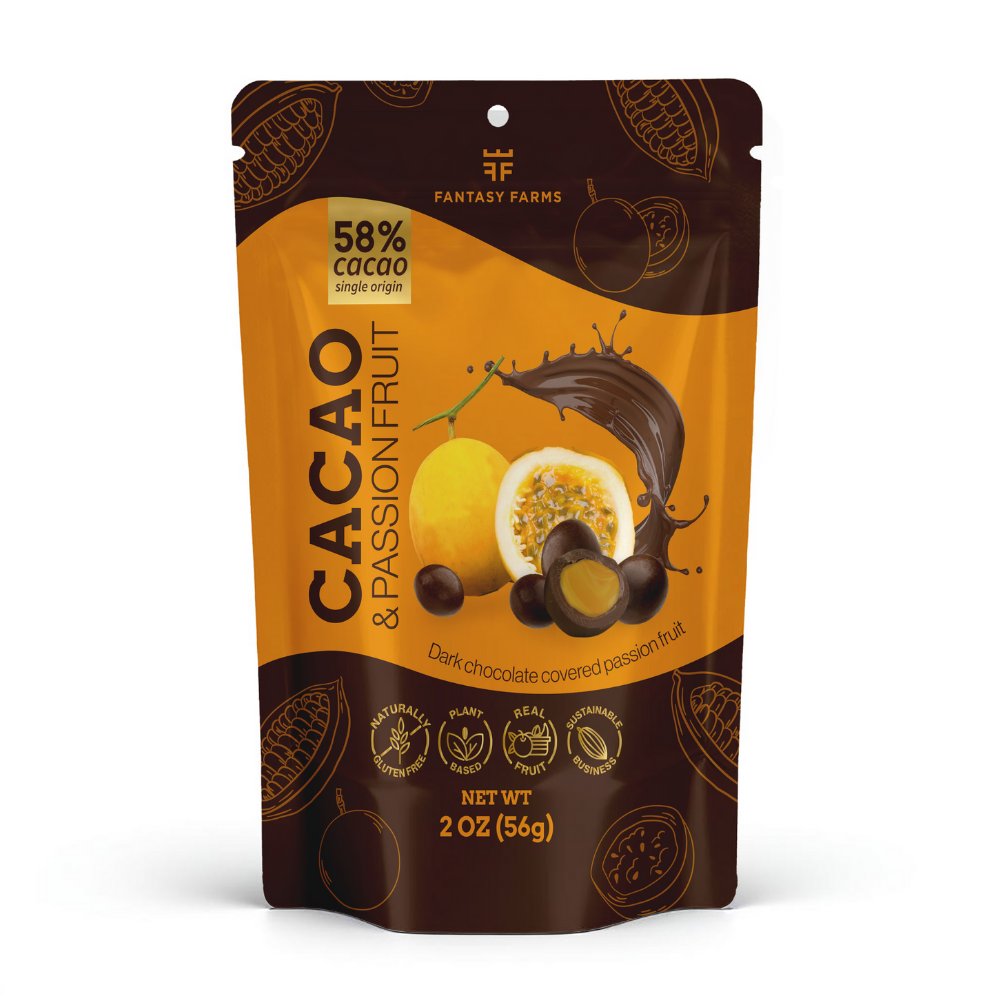 CHOCOLATE COVERED FRUIT- HALLMARK (Pack 44)