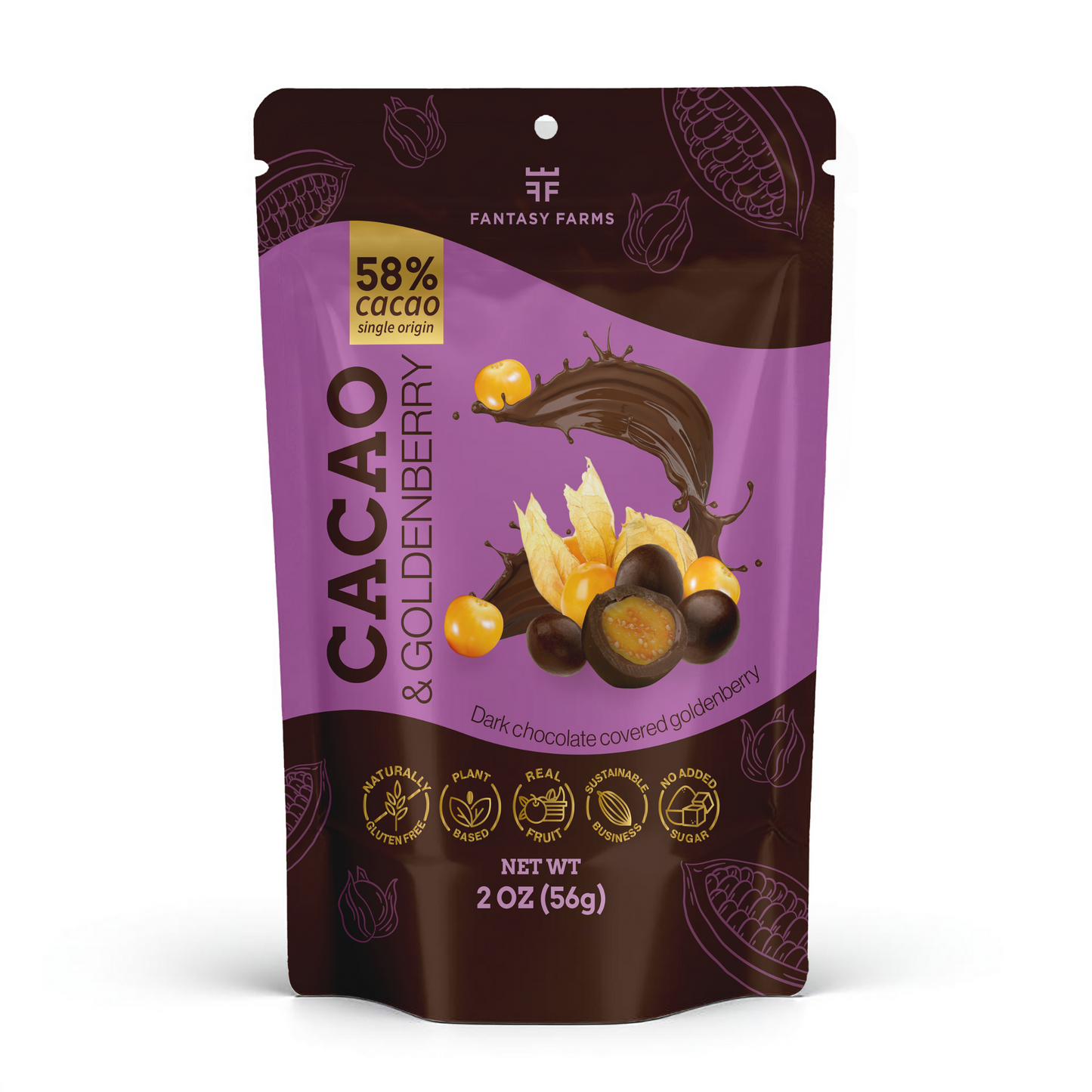 CHOCOLATE COVERED FRUIT- HALLMARK (Pack 44)