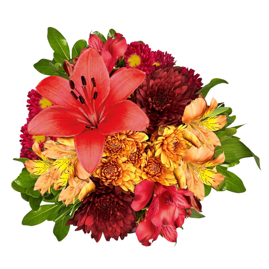 WOODLAND CHARM -FALL FRESH CUT FLOWERS-HALLMARK