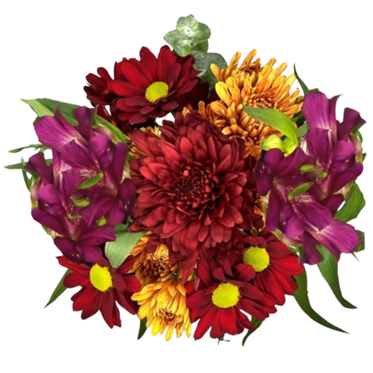 WARM CINNAMON -FALL FRESH CUT FLOWERS-HALLMARK