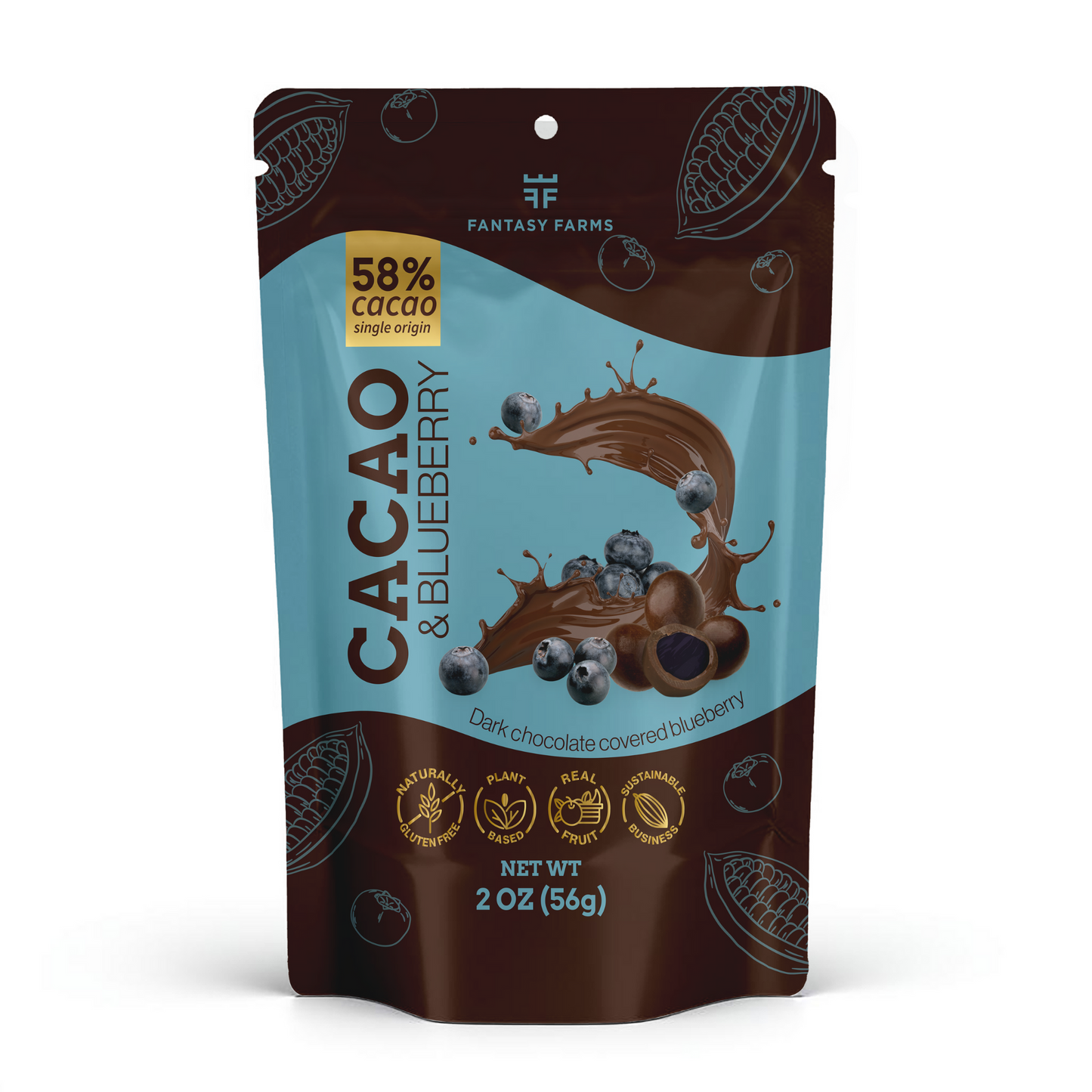 CHOCOLATE COVERED FRUIT- HALLMARK (Pack 44)