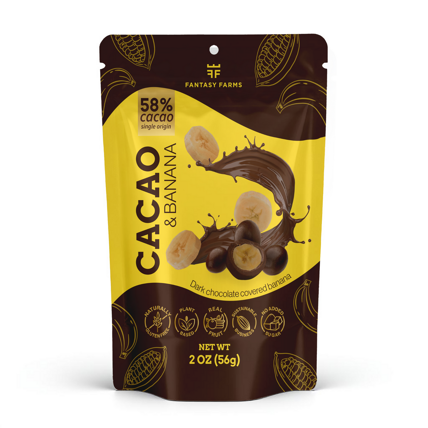 CHOCOLATE COVERED FRUIT- HALLMARK (Pack 44)